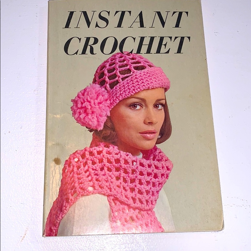 Vintage Bohemian Crochet 1971 Decor & Fashion Book